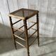 Tabouret bois/cannage