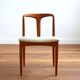 Vintage Scandinavian chair Juliane by Johannes Andersen 1960s
