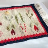 Tapis Rollakan décor de tulipes vintage