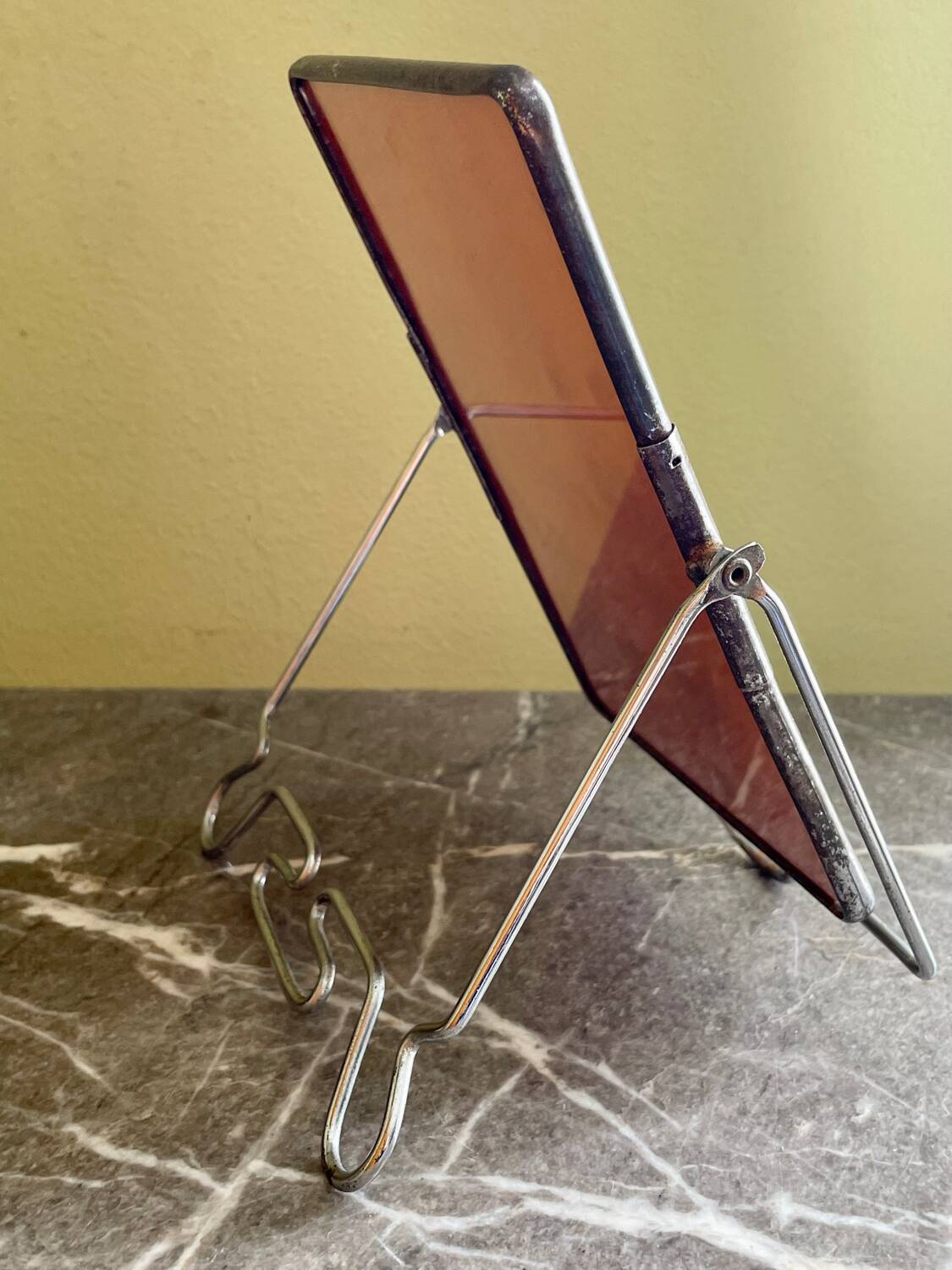 Vintage barber mirror