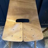 Barrel Chairs All wood Pierre Guariche ARP Steiner x2