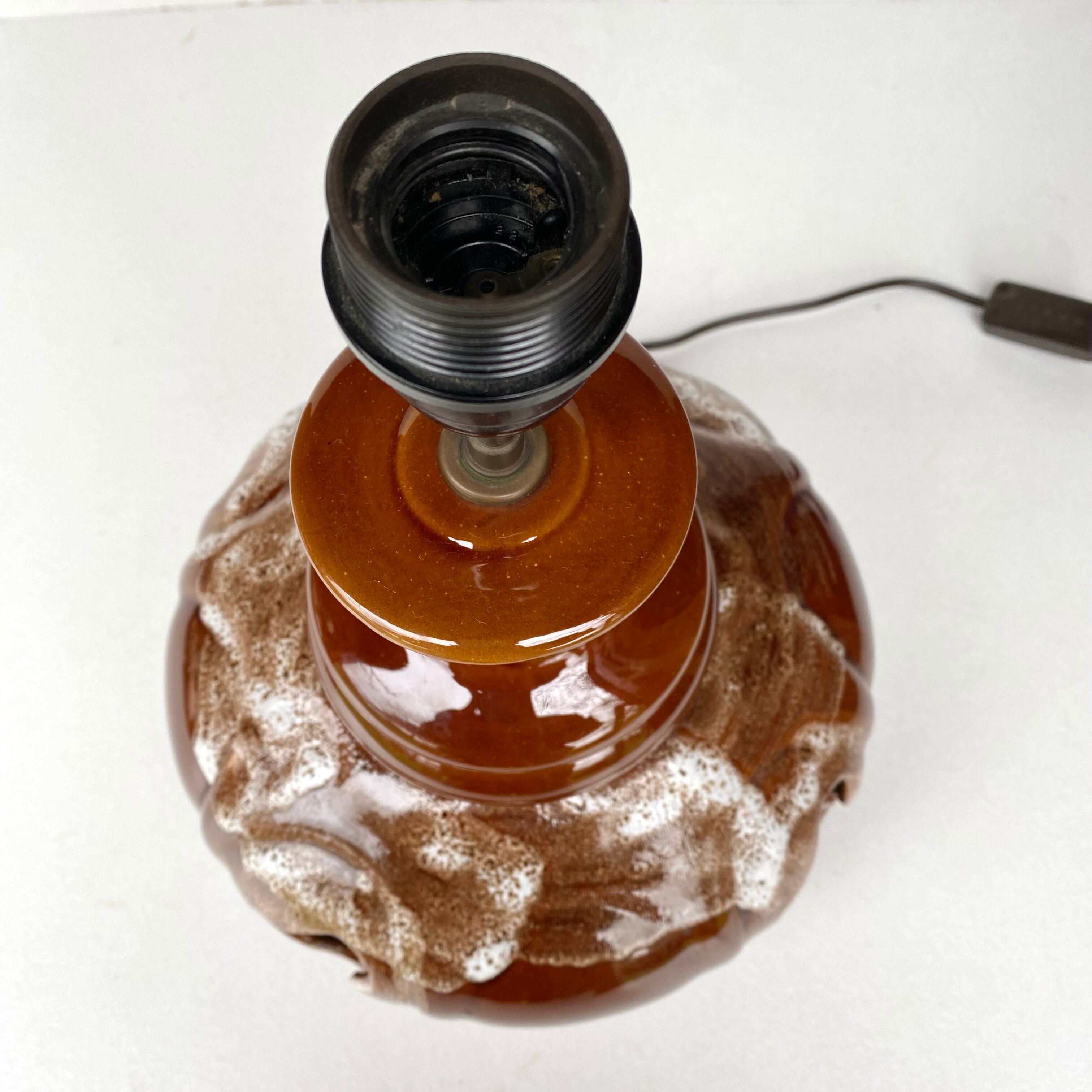 Vintage ceramic lamp stand