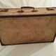 Old wood and cardboard suitcase