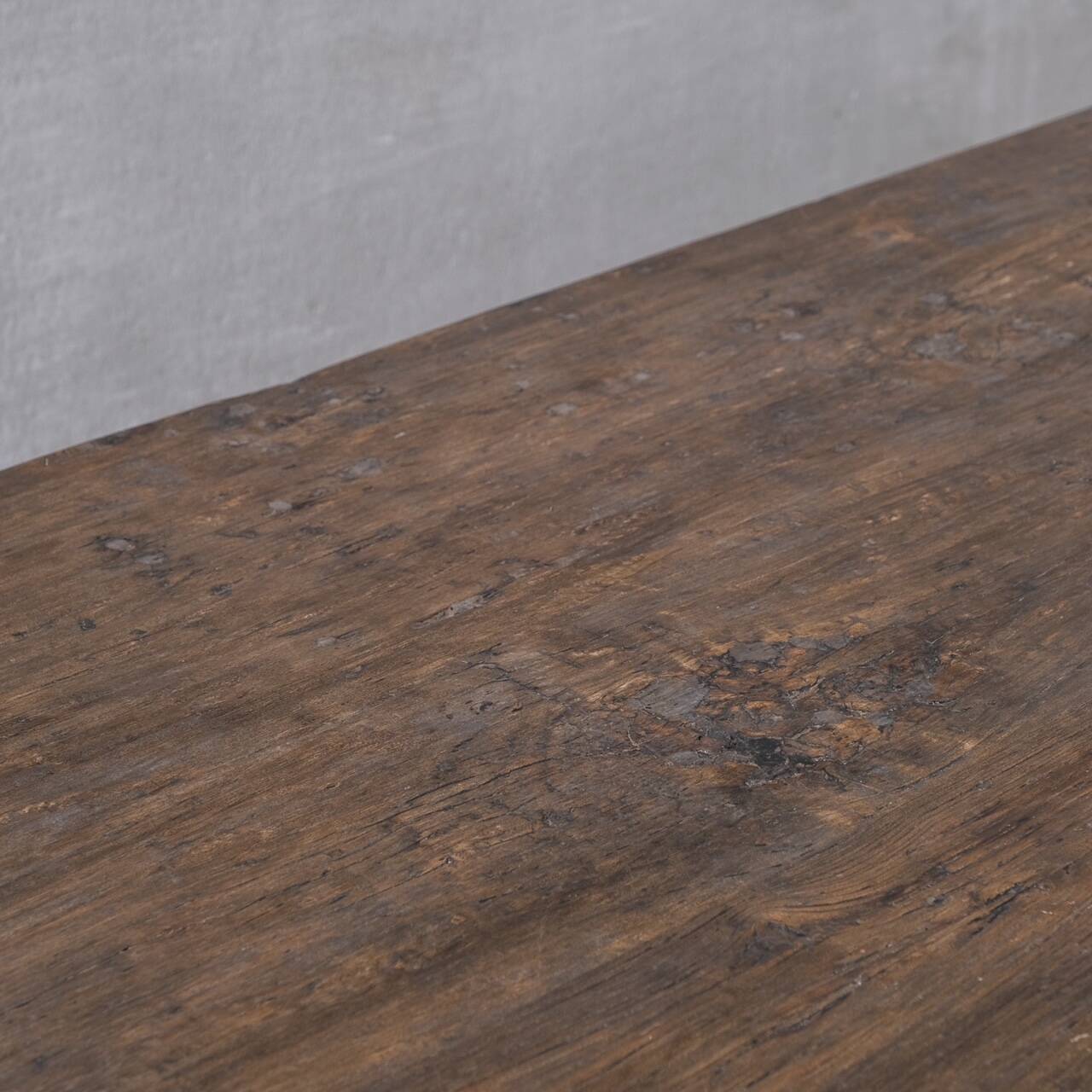 Antique French Large Oak Dining Table