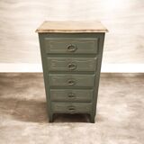 Revamped antique chest of drawers