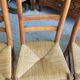 SET OF 6 DINING ROOM OR KITCHEN CHAIRS IN RESTAURANT STYLE IN WALNUT
