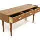 Scandinavian oak chest of drawers, Sweden, 1960