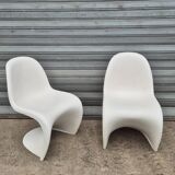 Pair of Verner Panton chairs, Vitra edition