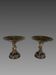 Christophe Fratin (1801-1864) Pair of Bronze Cups with Bears
