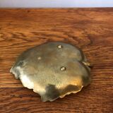 Old brass trinket bowl