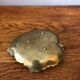 Old brass trinket bowl