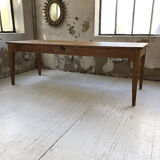 Oak farm table 2m20