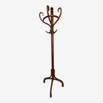 Parrot half-moon coat rack circa 1900