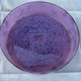 Glass paste cup signed Lorrain (Daum)