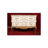 Louis XV style chest of drawers, 1950s, mid-20th century design