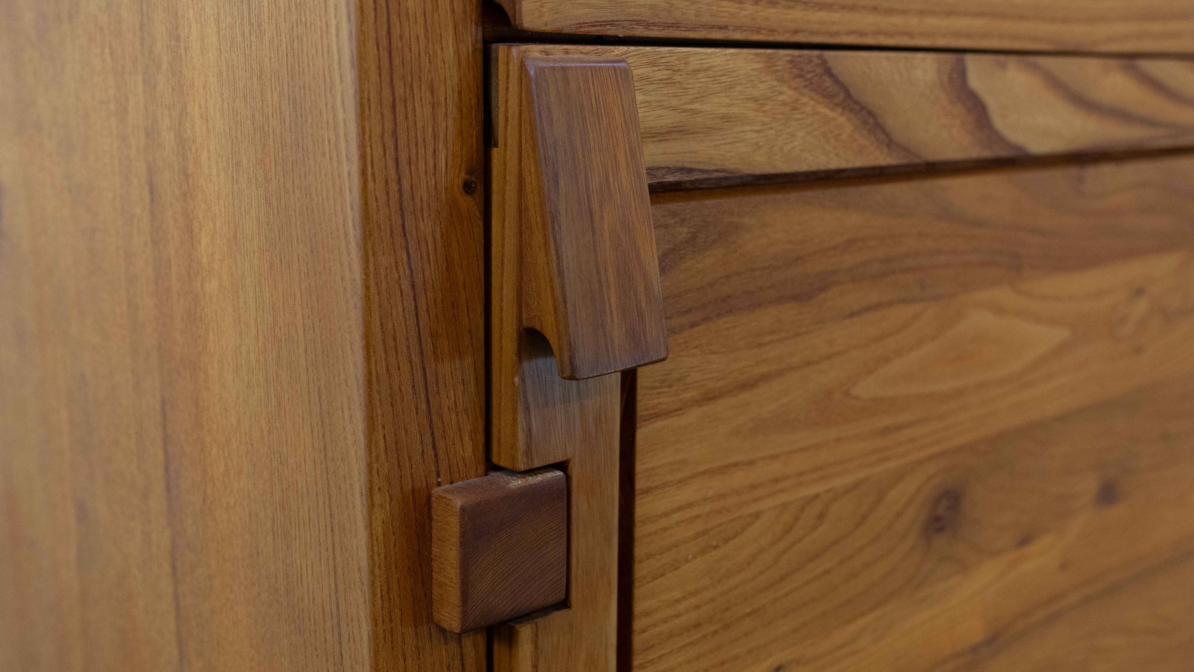 Sideboard Model R09 by Pierre Chapo in solid elm