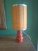 Lampe en opaline vintage 70'S