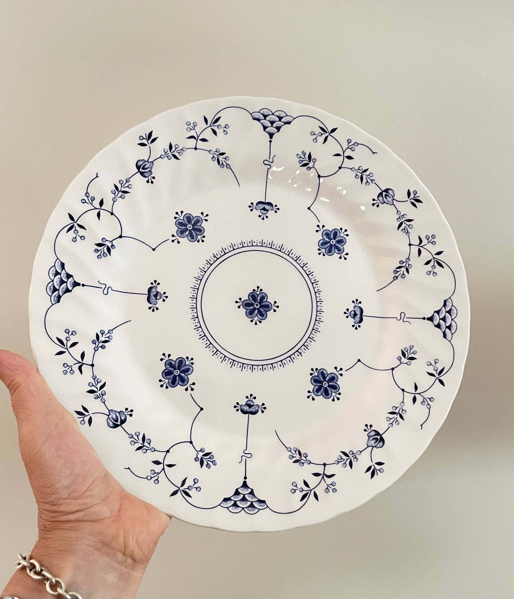 Lot Assiettes anglaises Churchill du modèle Finlandia