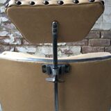 Chair of the 1950s with its Ottoman
