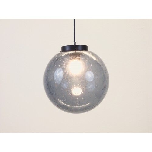 Suspension in the mid century vintage smoked glass