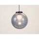 Suspension in the mid century vintage smoked glass