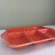 Ceramic compartment dish