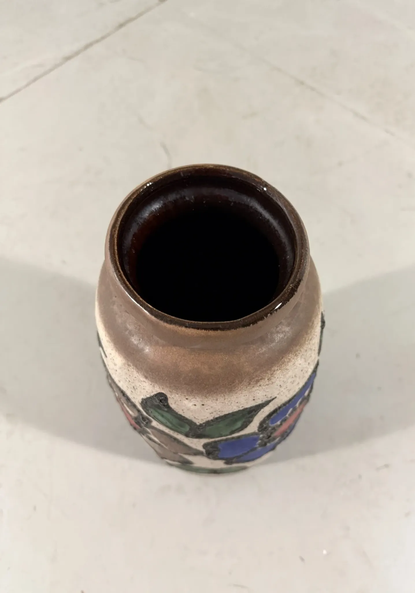 Vase de sol large d'Allemagne de l'Ouest des années 1960