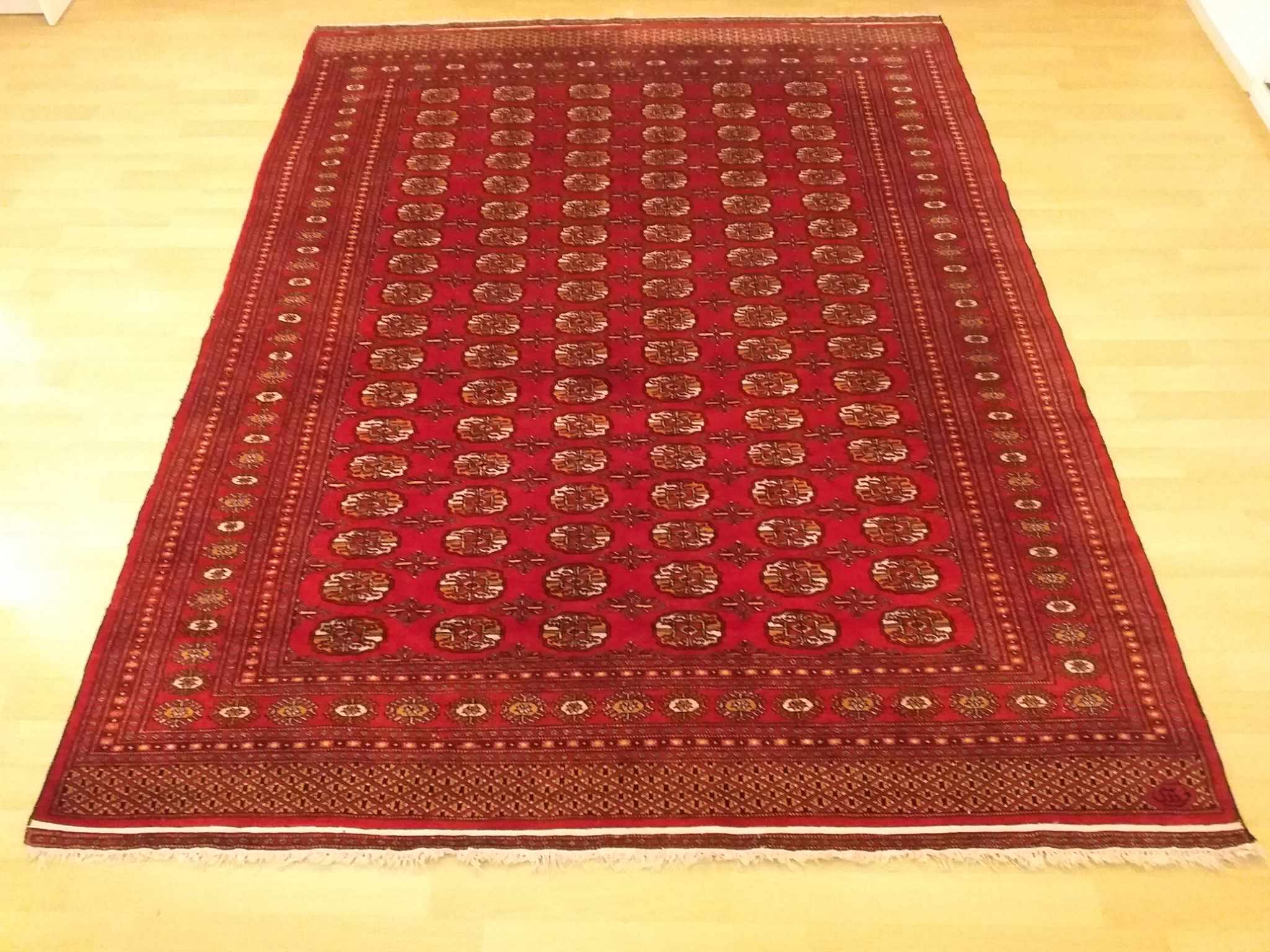 Tapis Boukhara fait main 250×190cm