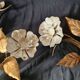 Paire d'appliques florale masca italie