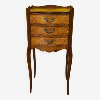 French louis xv style bedside table circa 1970s