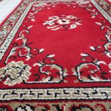 Tapis Savonnerie français vintage en laine – 129 x 199 cm - 1C1038