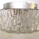 Ceiling lamp or vintage glass wall lamp work made in Italy design 70s