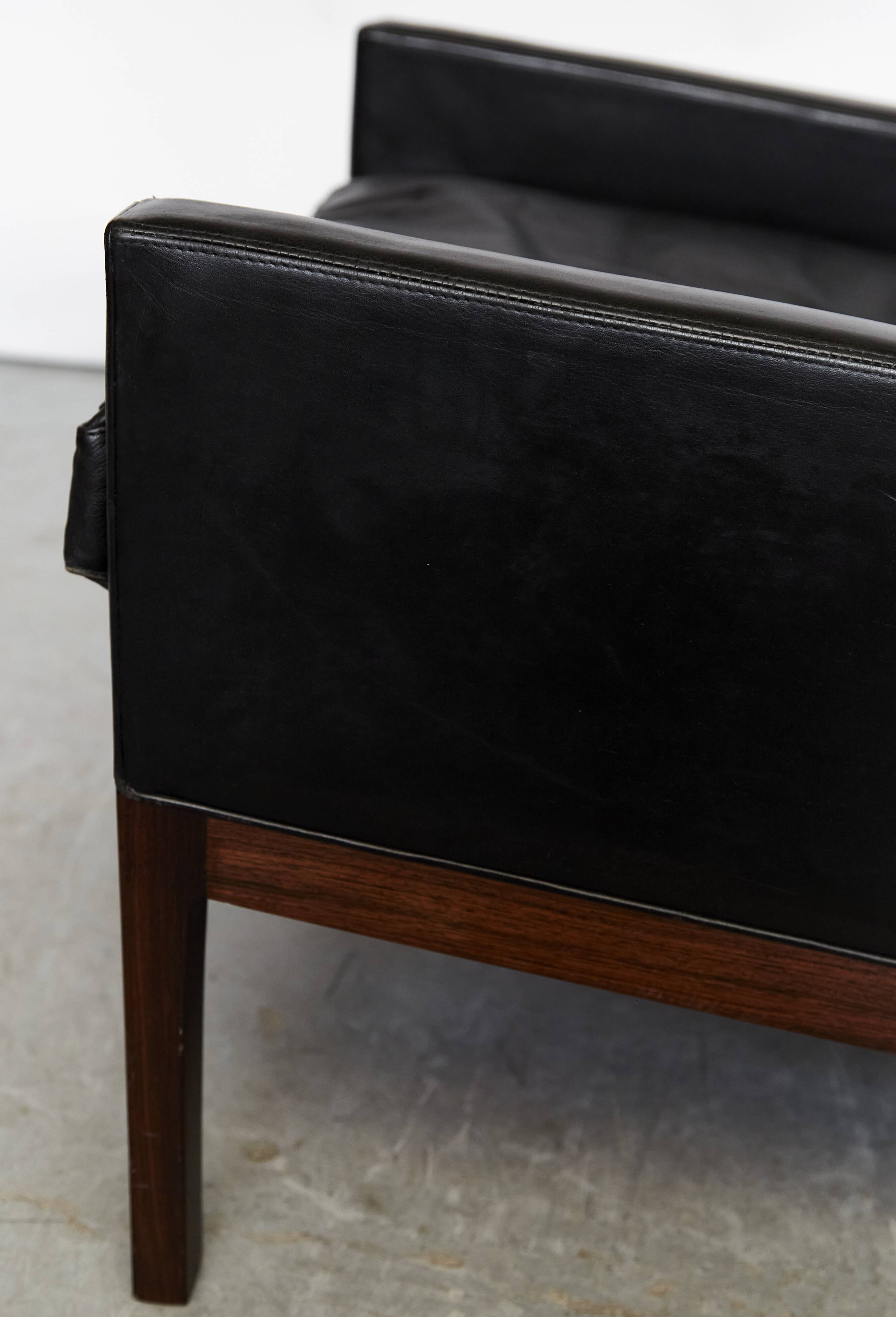 Pair of Kai Lyngfeldt Larsen armchairs model n°39 for Søren Willadsen