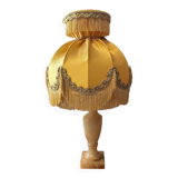 Lampe à poser vintage moutarde
