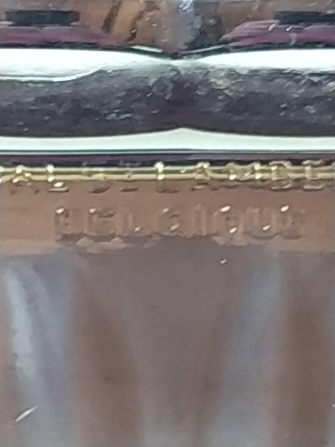 Val Saint Lambert serving dish. Art Deco.