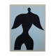 Jean arp: bird man - stencil