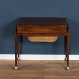 Danish Rosewood Sewing Table By Severin Hansen For Haslev Moelsnedkeri