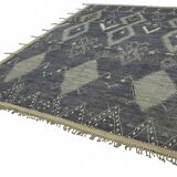 Handmade Turkish One of a Kind 318 cm x 442 cm Grey Wool Carpet