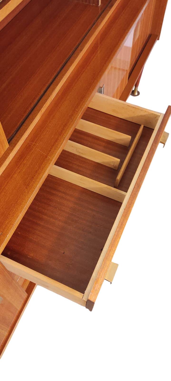 High vintage enfilade from the 50s-60s – mid-century Scandinavian sideboard