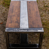 Industrial coffee table