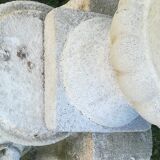 White Medici vase in reconstructed stone