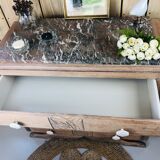 Commode art déco pieds moustache