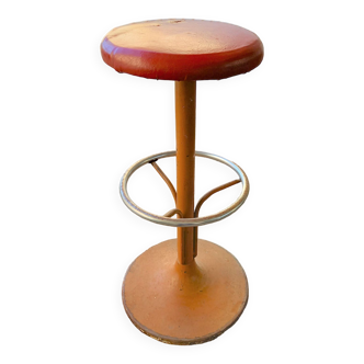 Vintage industrial bar stool