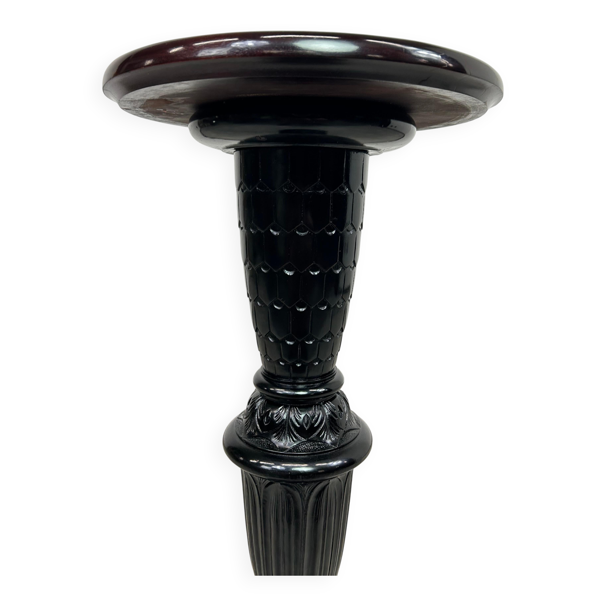 Art Deco plant pedestal