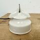 Vintage White Porcelain Pendant Light, 1970s