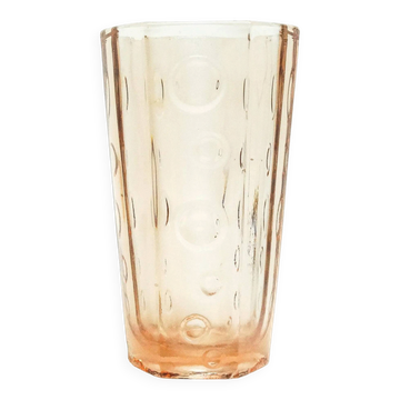 Vase en eau gazeuse, moderne du milieu du siècle, en verre, Ząbkowice, Pologne, années 1970
