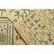 1970s Turkish Oushak Handmade Wool Cotton Yellow Runner 86x335