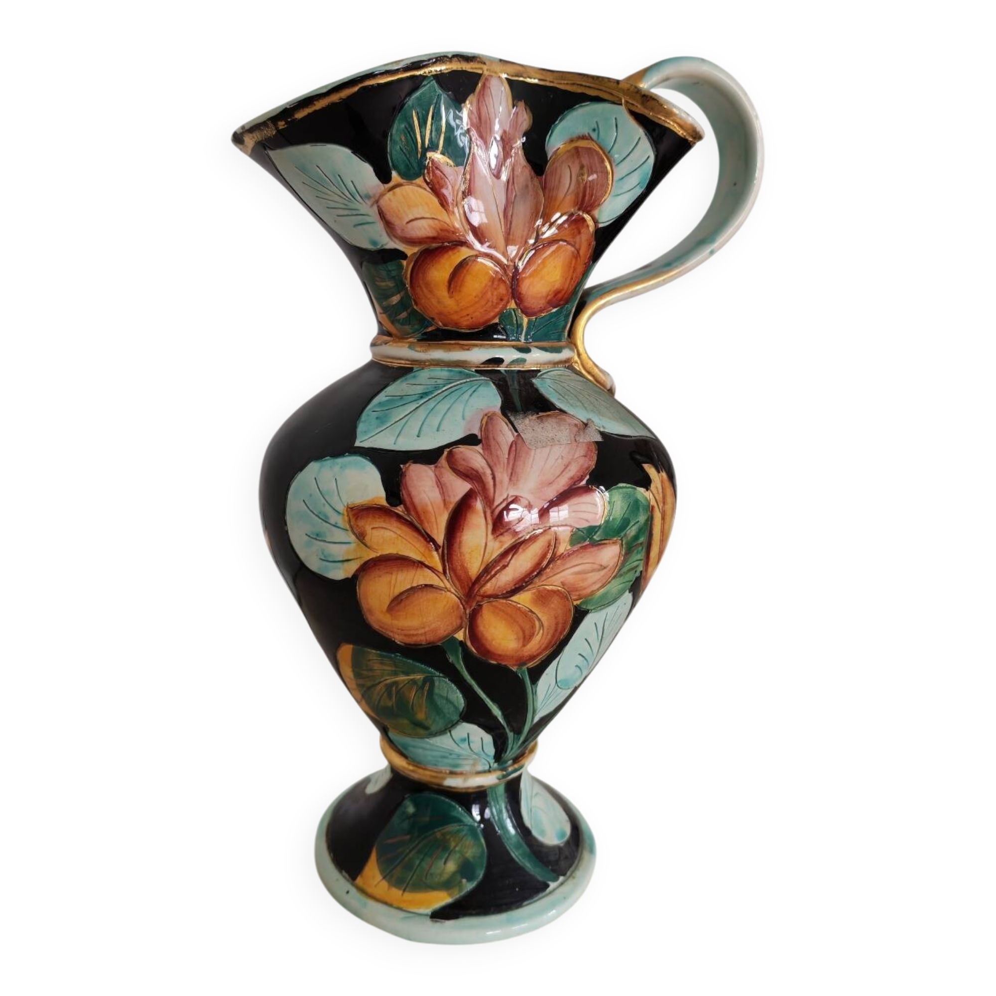 Ceramic carafe Vallauris 1960