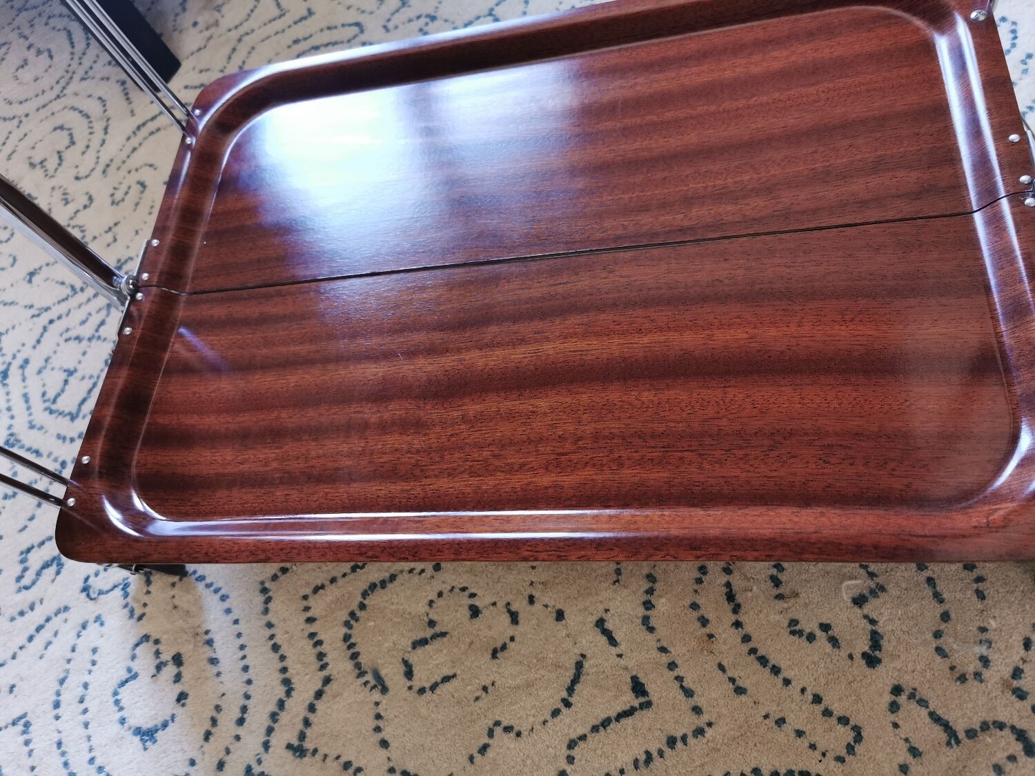 Vintage folding trolley