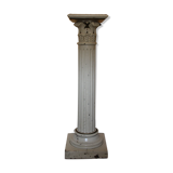Egyptian style wooden fluted column capital